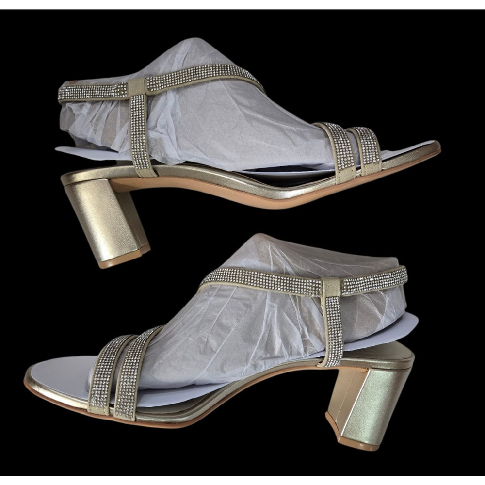 Naturalizer Strappy Pump Sandals‎ Vanessa 2 Champagne Size 9 - Picture 7 of 9